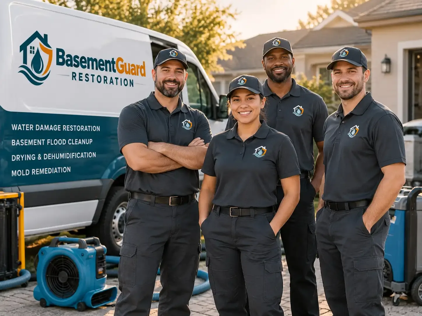Basement Water Damage Restoration company in Coopers Plains, NY